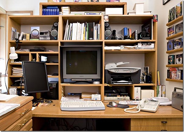 Plywood Computer Desk