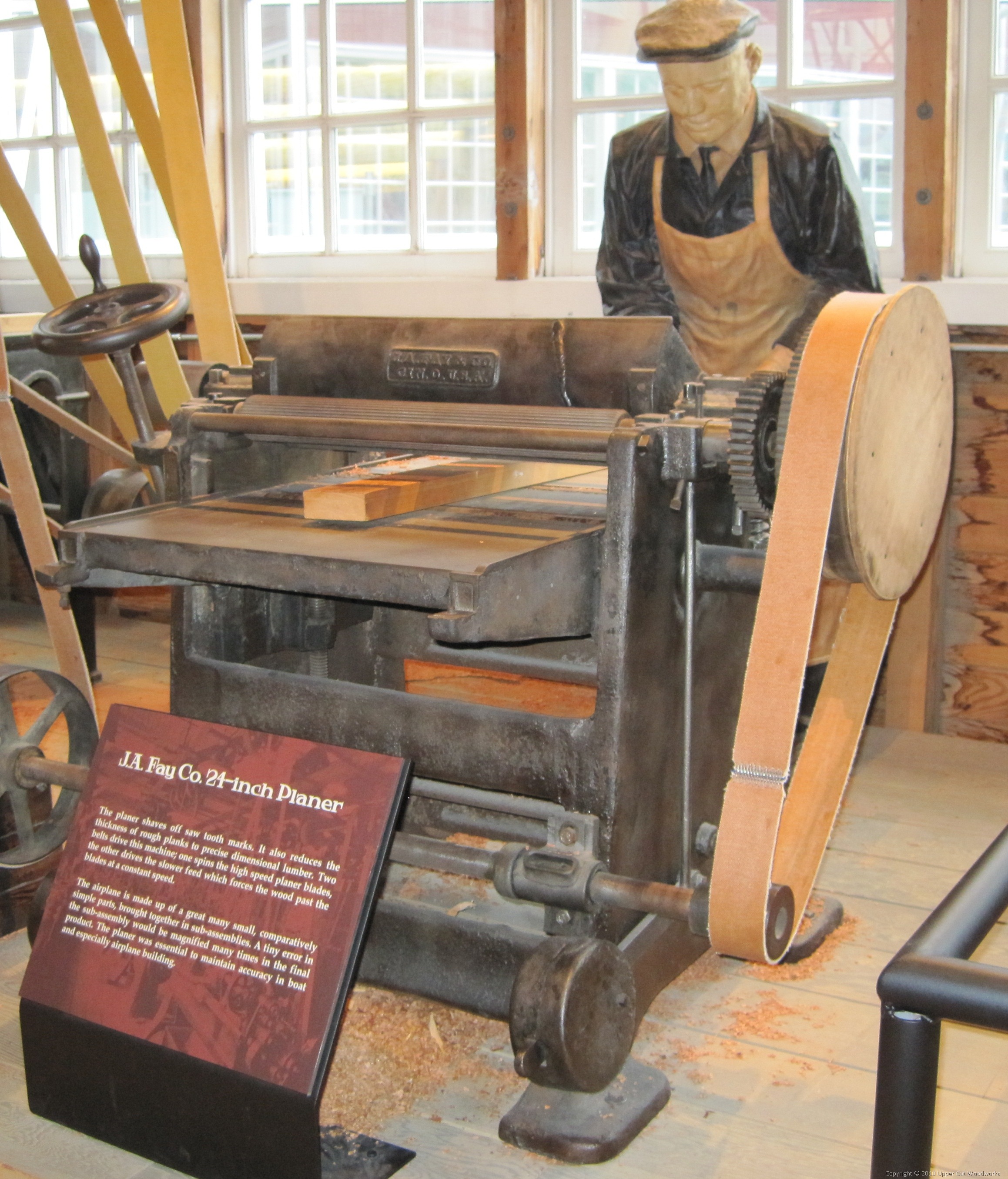 The Woodworking Shop at Boeing's Red Barn Part 1: Power Tools  Upper 