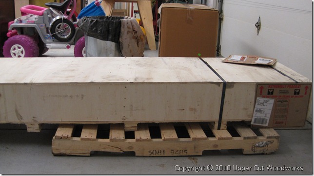 Grizzly G0490X 8" Jointer in Crate