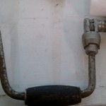 Japanese bit brace before restoration.