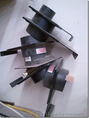 Lots and lots of dust collection fittings. Gates, wyes, clamps. $20 for all.